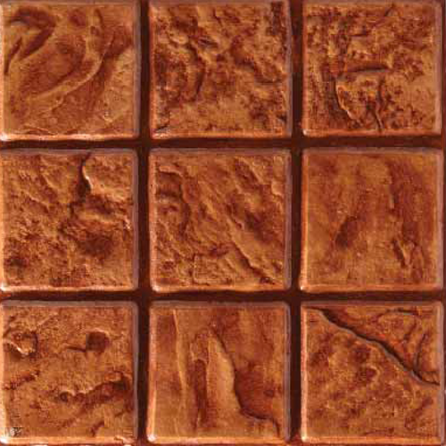 โคโม่ 40×40×3.5 ซม. สีส้ม