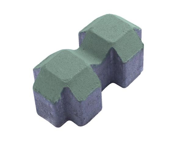 Cubic Turf ขนาด 10 x 20 x 8 ซม. สีเขียว