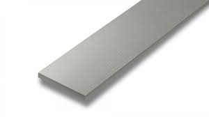 ไม้ระแนง รุ่นลบขอบ 10X300X0.8 ซม. สีซีเมนต์