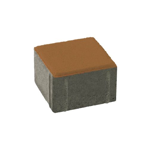 ศิลาเหลี่ยมขนาด 10 X 10 X 6 สีส้ม (8 ก้อน/ห่อ)
