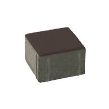 ศิลาเหลี่ยมขนาด 10 X 10 X 6 สีน้ำตาลเข้ม (8 ก้อน/ห่อ)