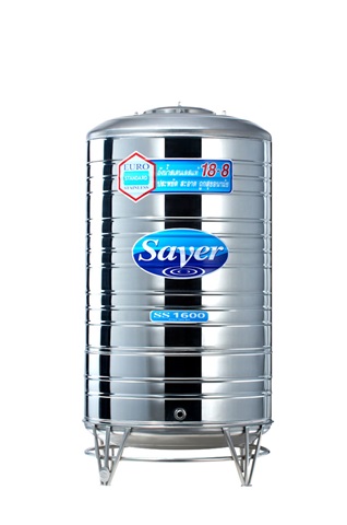 SS1250 ถังเก็บน้ำสเตนเลส SAVER ทรงเตี้ย ขนาด 1,250 ลิตร