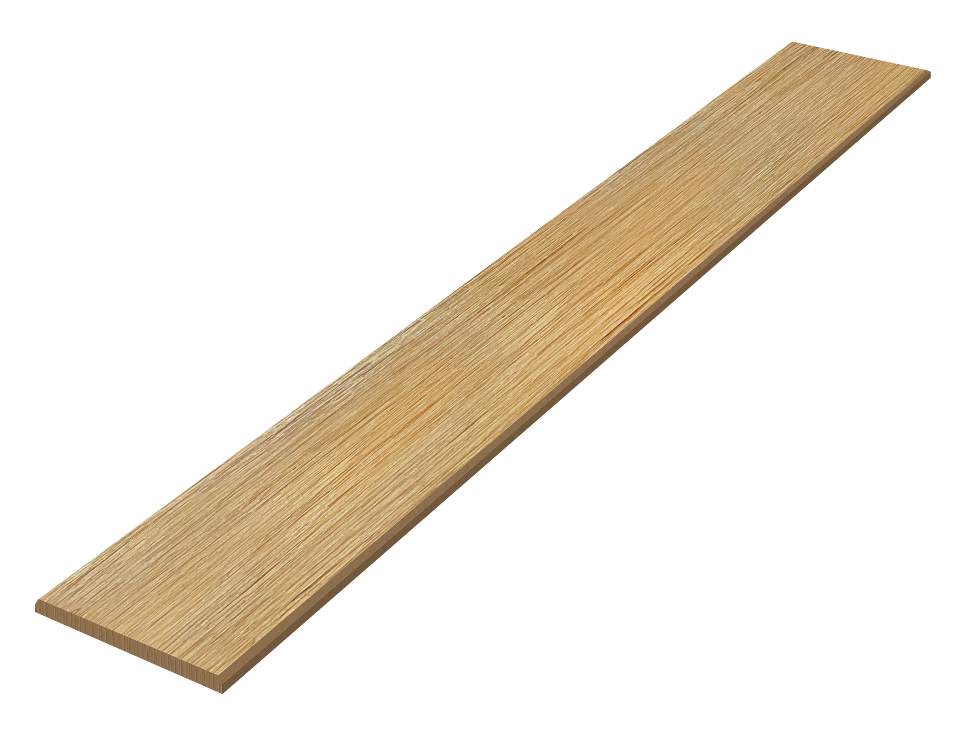 ระแนงตกแต่ง เอสซีจี รุ่น รัสติค ผิวลายเสี้ยน ขนาด 7.5x300x0.8 ซม. สีโคซี่บีช