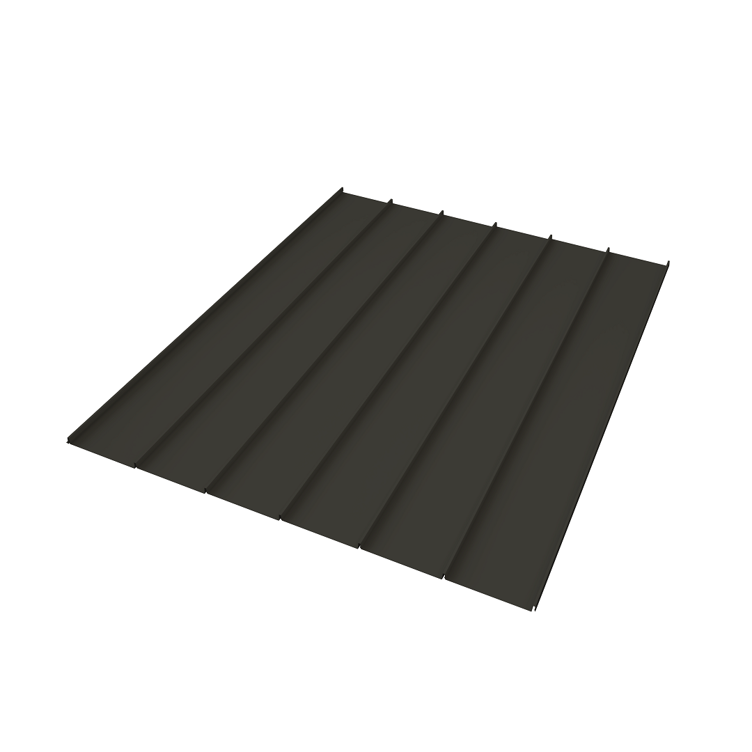 เมทัลรูฟ ลอน SSR760 -BLACK MICA